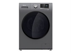 W814BLT - Machine à laver - largeur : 59.5 cm - profondeur : 60 cm - hauteur : 85 cm - chargement frontal - 58 litres - 8 kg - 1400 tours/min - gris