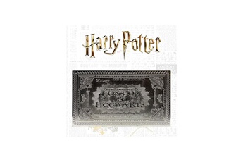 Figurine pour enfant Fanattik Harry potter - réplique hogwarts train ticket limited edition (plaqué argent)