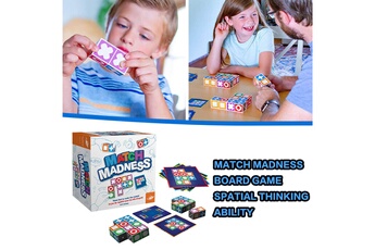 Autre jeux éducatifs et électroniques AUCUNE Match madness board game enfants matching toys kit de développement l'intelligence - multicolore