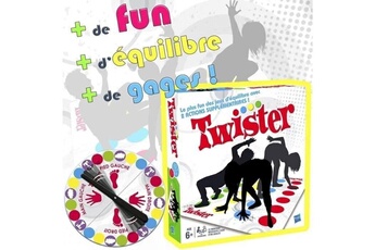Jeux d'ambiance Hasbro Twister - jeu d'ambiance pour enfants - a partir de 6 ans