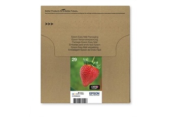 Epson Cartouche d'encre multipack easymail t2986 - fraise noir, cyan, jaune, magenta (c13t29864511)