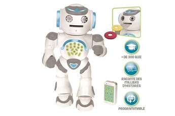 Figurine pour enfant Lexibook Powerman max mon robot ludo-éducatif avec fabrique a histoires et télécommande (fr) - lexibook