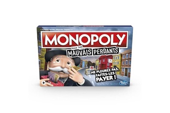 Jeux classiques Monopoly Monopoly mauvais perdants - jeu de societe - jeu de plateau - version française