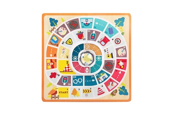 Véhicules miniatures GENERIQUE Wooden board games for kids 2-in-1 flying chess family game toddler educational comme montré