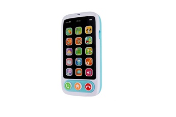 Jouets éducatifs GENERIQUE Kids play music cell phone toy early educational toy learning english good gift bleu clair