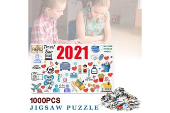 Puzzle AUCUNE 2021 puzzles 1000 pièces grand jeu de puzzle jouets intéressants cadeau personnalisé - multicolore