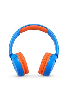 Casque audio Jbl Casque d'écoute sans fil Bluetooth pour enfants JR300BT Bleu