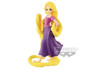 Figurine pour enfant Zkumultimedia Disney - crystalux characters - rapunzel - 16cm