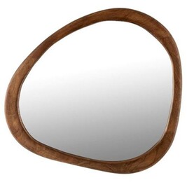 Miroir de décoration GENERIQUE Miroir Déco en Bois Irrégulier 59cm ...