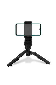 Mini Trépied Smartphone / Appareil Photo Rotatif à 360° Poignée Vidéo Noir