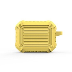 Accessoires audio Non renseigné Étui TPU pour AirPods Pro avec porte-clé-jaune