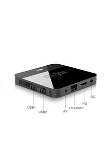 Passerelle multimédia Non renseigné Lecteur multimédia TV Box H96 Mini RK3228A 2.4G/5G 4K Dual WIFI 2GB + 16GB Android 9.0