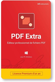 Logiciel GENERIQUE PDF Extra - Editeur PDF professionnel - Modifiez, protégez, annotez, remplissez et signez des PDF - 1 abonnement PC / 1 utilisateur / 1 an