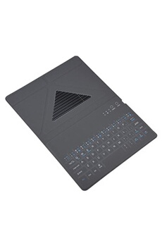 Clavier pour tablette Non renseigné Clavier Bluetooth avec housse de protection 7.9'' pour ipad Mini QWERT - Noir