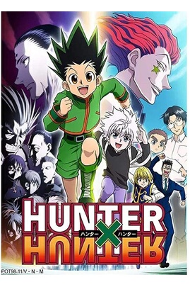 Sticker mural GENERIQUE Hunter X Hunter Poster Manga Anime