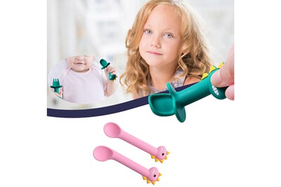 Ustensile De Cuisine Aucune 2pcs Ensemble De Fourchette Cuillere En Silicone Pour Bebe Cuillere Et Fourchette D 39 Entrainement Pour Bebe Mulitcolor Darty Ustensile De Cuisine Aucune 2pcs Ensemble De Fourchette Cuillere En Silicone Pour Bebe Cuillere Et Fourchette D 39 Entrainement Pour Bebe Mulitcolor Darty