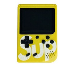 Console rétrogaming GENERIQUE Console de jeu portable rétro avec écran 3 pouces 400 FC classique double CL400 - rouge