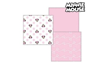 Trousse de toilette bébé Minnie Mouse Serviette de bain en mousseline minnie mouse 75402 rose (pack de 3)