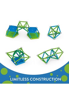 Figurine de collection Geomag Geomag 272 - classic green line - 60 pièces