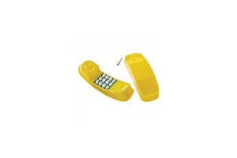 Autre jeux d'imitation Axi House Axi téléphone jaune pour cabanes de jeu
