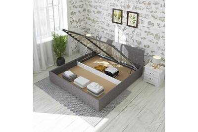 Sommier Bellecour Lit Coffre Vincennes 160x200 Cm Darty