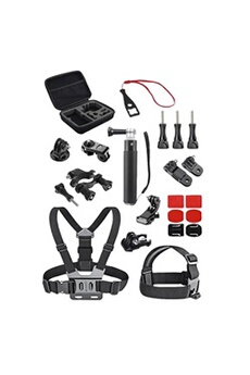 Pack de 23 accessoires pour Camera Sport