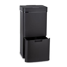 Acheter Poubelle De Tri Sélectif Avec Capteur Royal Trash Matte 72L Acier Inoxydable Noir Bon état - 157,99 € Poubelle De Tri Sélectif Avec Capteur Royal Trash Matte 72L Acier Inoxydable Noir Bon état - Klarstein reconditionné disponible sur Darty