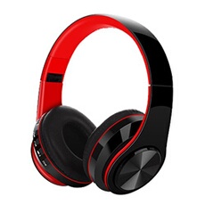 GENERIQUE - Casque audio 934 - Casque sans fil Bluetooth - Rouge
