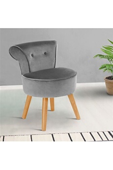 fauteuil de salon id market fauteuil crapaud en velours gris