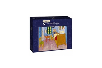 Puzzle Bluebird Puzzle Puzzle vincent van gogh - bedroom in arles, 1888 - 1000 pieces