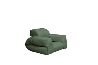 Matelas Karup Design Matelas futon et fauteuil 2 en 1 hippo vert 90x200