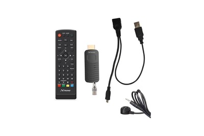 Décodeur numérique Terrestre MP4 avec télécommande décodeur Support Dolby Audio et USB WiFi / Multimedia / PVR HDMI TV Stick décodeur DVB-T2 récepteur 1080P H265 HEVC Main 10bit 