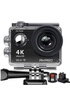 GENERIQUE Caméra Sport AKASO Etanche 4k Ultra HD 30fps 2 Batteries Rechargeables Télécommande 19 Kits d'Accessoires Noir photo 1