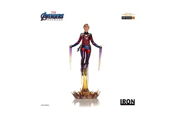 Figurine pour enfant Iron Studios Marvel avengers : endgame - statuette bds art scale 1/10 captain 26 cm