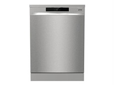 Advanced GS671C60X - Lave-vaisselle - Niche - largeur : 60 cm - profondeur : 58 cm - hauteur : 82 cm - argent