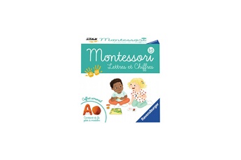 Autre jeux d'imitation Ravensburger Montessori - lettres et chiffres