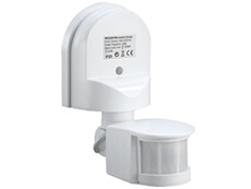 Capteur mural de mouvement crépusculaire Energy MCE25 blanc 180° 1200W