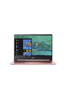 PC portable Acer Swift 1 SF114-33-P17Z - Intel Pentium Silver - N5030 / 1.1 GHz - Windows 10 Home 64 bits en mode S - UHD Graphics 605 - 4 Go RAM - 128 Go SSD - 14"