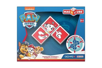 Autres jeux de construction AUCUNE Magicube - pat' patrouille personnages (3 cubes) - marcus - ruben - zuma