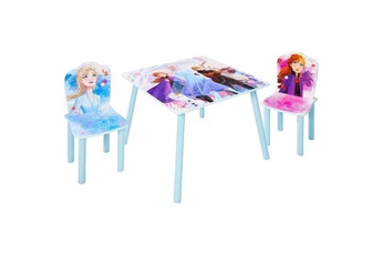 Chaises hautes et réhausseurs bébé Disney Frozen Disney frozen ensemble table et 2 chaises la reine des neiges - pour enfants - bleu