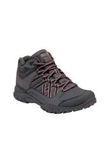 chaussures de randonnée regatta - chaussures de marche edgepoint - femme (41 fr) (gris/rose) - utrg4575