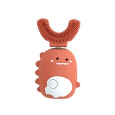 GENERIQUE - Brosse à dents électrique pour enfant - 3 à 9 ans - Sonique - Rose