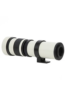 Objectif zoom Vbestlife Objectif Zoom 420-800mm F8.3-16 avec téléconvertisseur 2X pour Nikon Monture F Caméra