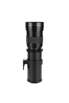 Objectif zoom Vbestlife Objectif zoom manuel 420-800mm F / 8.3-16 pour reflex numérique à monture Nikon F
