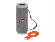 Flip 4 - Haut-parleur - pour utilisation mobile - sans fil - Bluetooth - 16 watt - gris