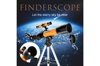 Jouets éducatifs GENERIQUE Télescope 750360 avec support mobile de trépied pour le cadeau d'enfants d'observation de la lune débutant