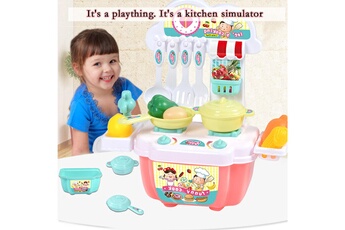 Jouets éducatifs GENERIQUE 22pc mini simulation cuisine play house toy happy small kitchen vaisselle