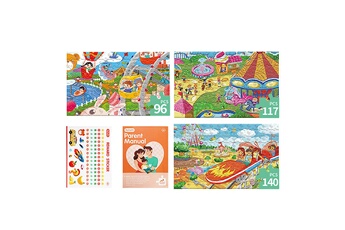 Puzzles GENERIQUE Wooden puzzles for toddler children learning educational puzzles toys for boys multicolore