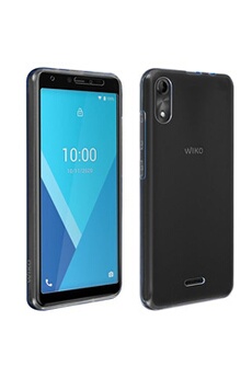 Coque et étui téléphone mobile Wiko Pack Protection pour Y51 Coque Souple et Film Verre Trempé Wiko Transparent
