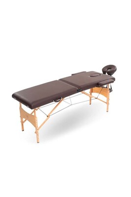 Table de massage Yoghi Table De Massage Pliante Avec Accessoires Et Housse Tdm102 Marron